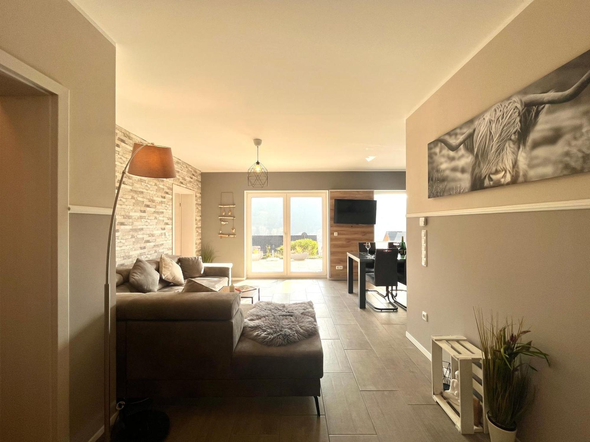 Ferienwohnung Sonnenterrasse, 1-4 Personen, 2 Schlafzimmer, Grosse Terrasse Mueden Ngoại thất bức ảnh